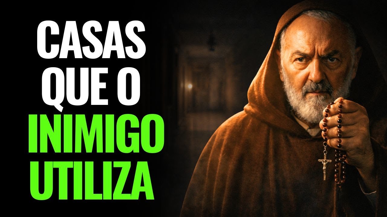 PADRE PIO:  3 CASAS QUE VOCÊ JAMAIS DEVERIA FREQUENTAR