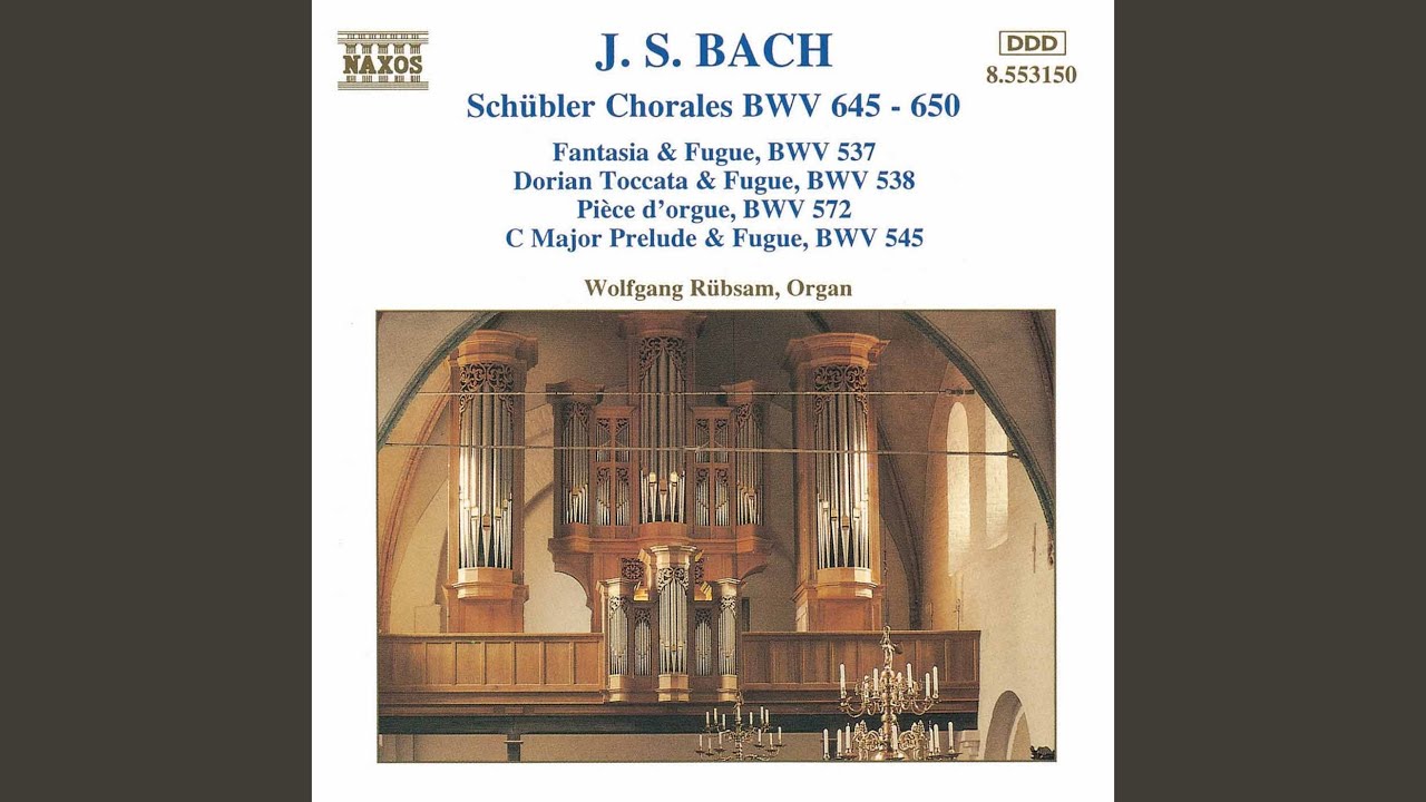 Prelude and Fugue in C Major, BWV 545