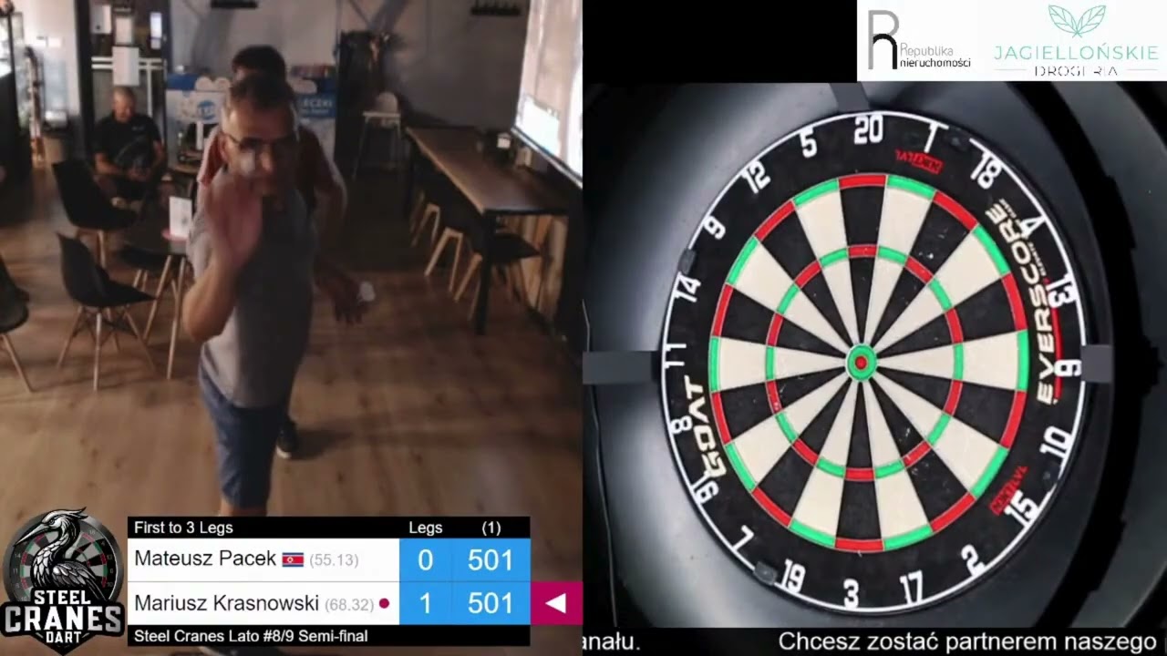 Mateusz Pacek vs Mariusz Krasnowski - Mecz top 4 - Steel Cranes #8 - 05/09/25 #darts