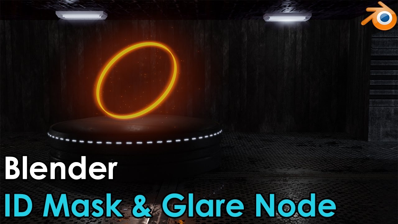Blender ID Mask Tutorial + Using Glare Nodes with ID Masks (Cycles Render)