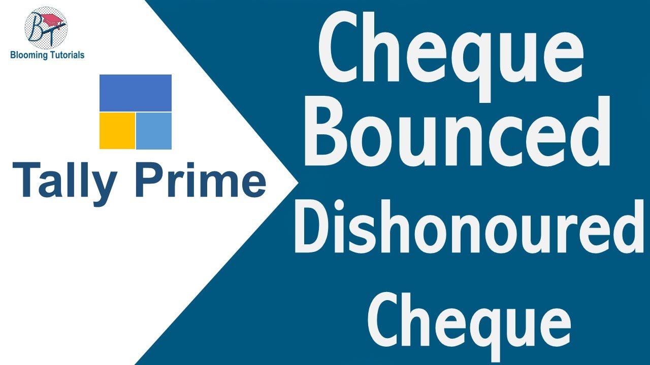 Cheque Bounce in Tally Prime Tamil| Dishonored Cheque | Bank Charges for Cheque Return | Cheque Fail