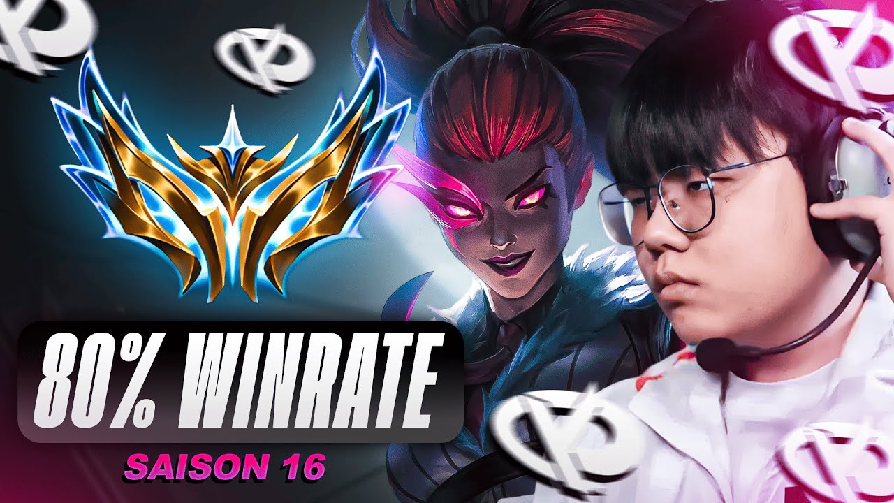 KC KYEAHOO EST DEJA CHALLENGER AVEC 80% DE WINRATE ! Il nous comment jouer en Saison 16 !