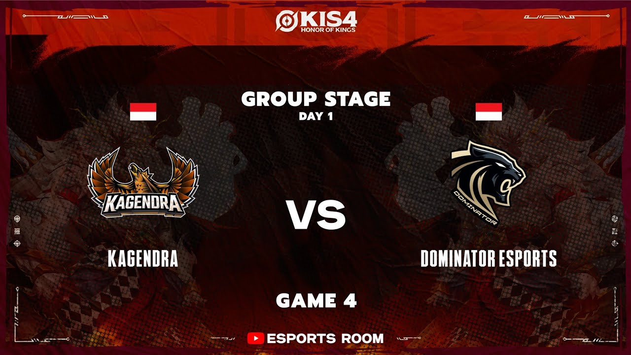KAGENDRA vs DOMINATOR ESPORTS - Game 4 | HOK INVITATIONAL S4 - GROUP STAGE DAY 1