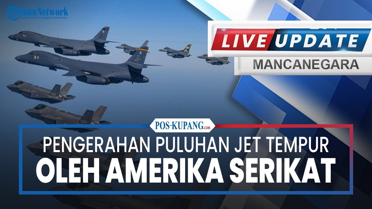 🔴Pengerahan Puluhan Jet Tempur oleh AS, Teheran Bertahan soal Uranium
