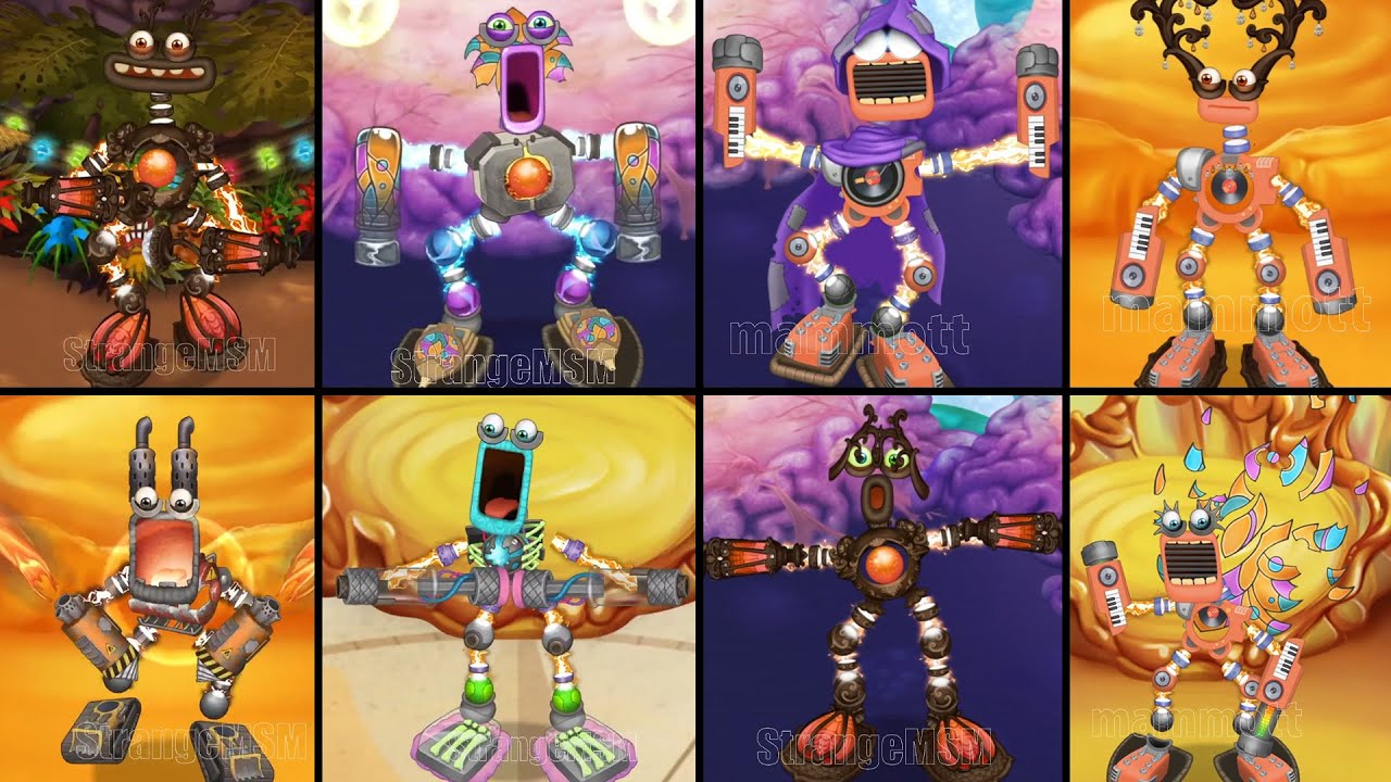 ALL Fanmade Epic Wubbox Amber Island vs Epic Wubbox Magical Sanctum vs Epic Wubbox Ethereal