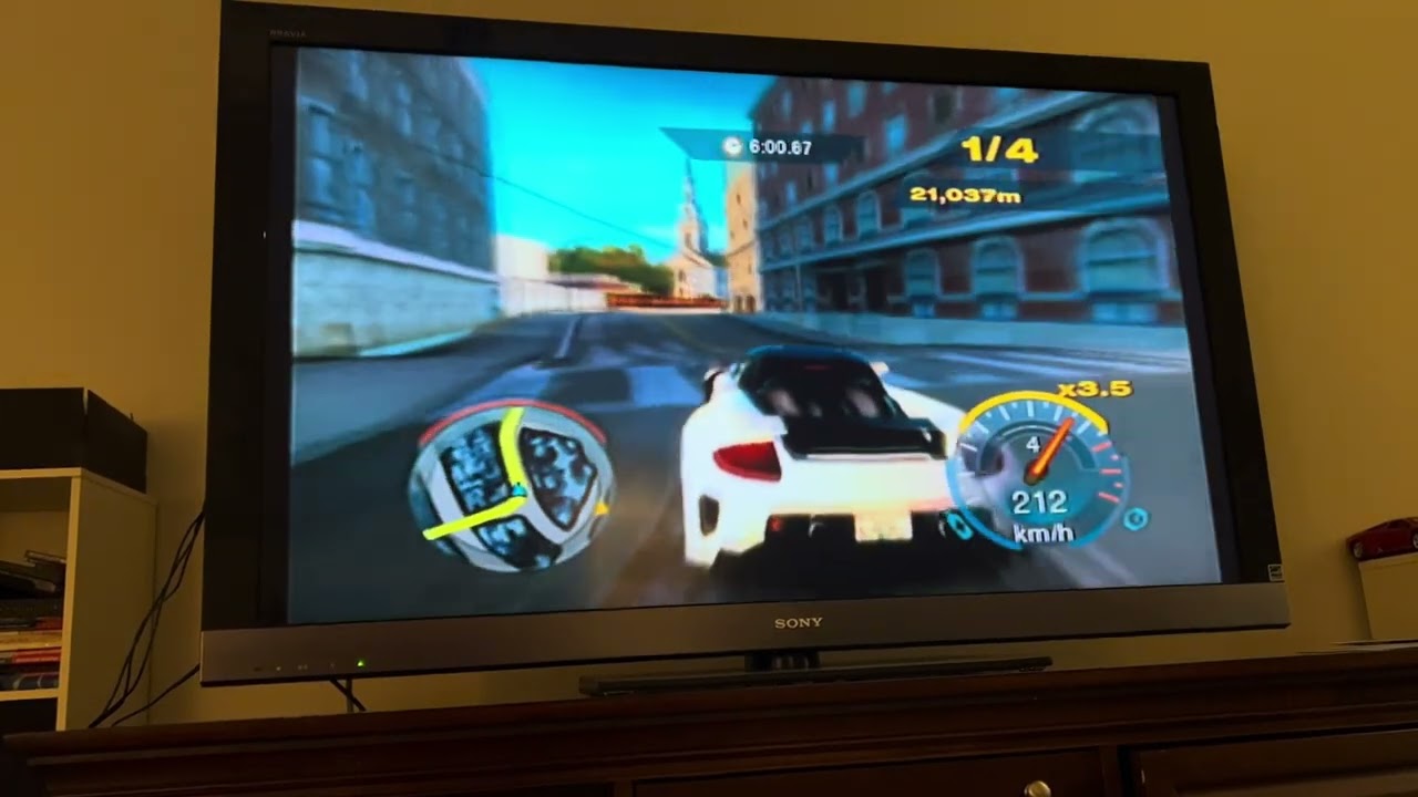 Need For Speed Undercover PS2 Timed Circuit Mega 51,838 Meters 