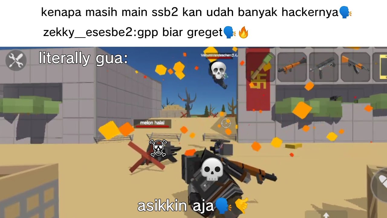 gpp biar greget🗣️🥶🔥👌💯 | Simple Sandbox 2 indonesia