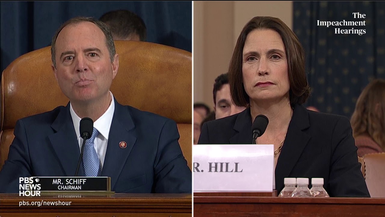 WATCH: Rep. Adam Schiff’s full questioning of Fiona Hill | Trump's first impeachment hearings