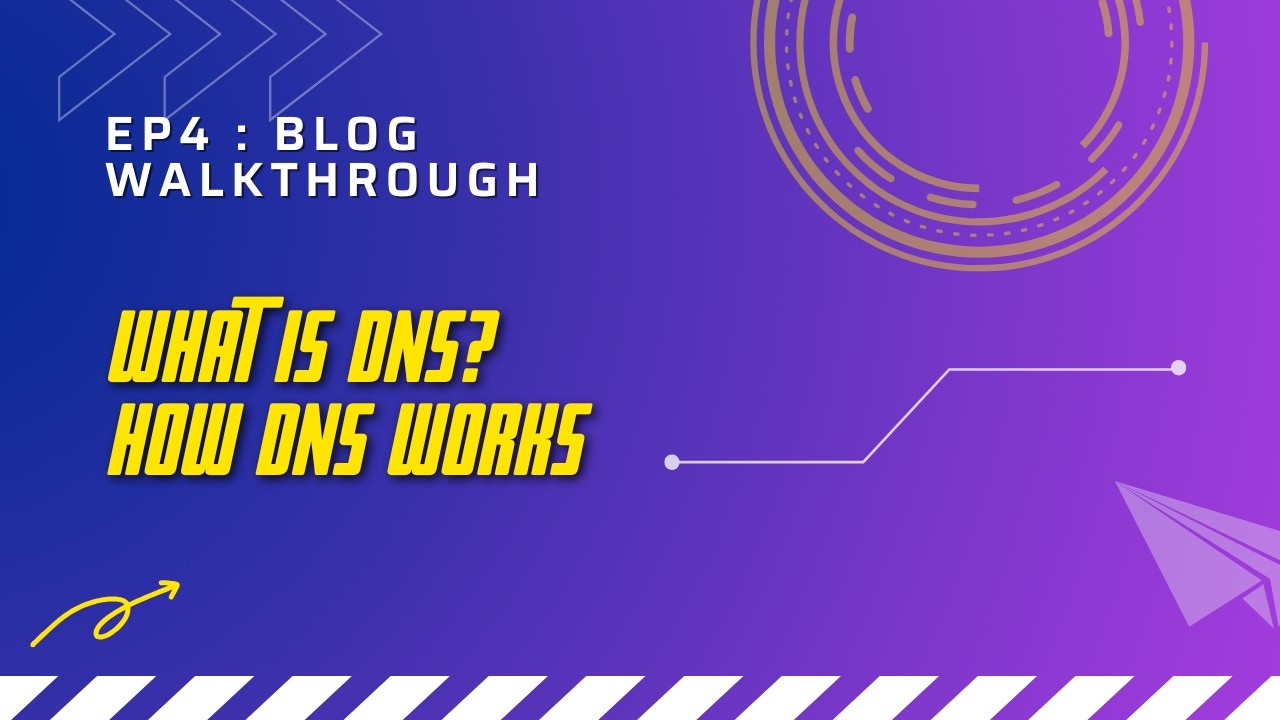 Blog Walkthrough EP-4 | What is DNS? | How DNS works