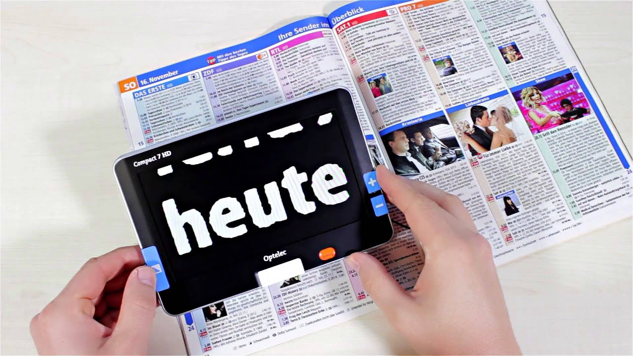 Mobile Lesehilfe Optelec Compact 7 HD