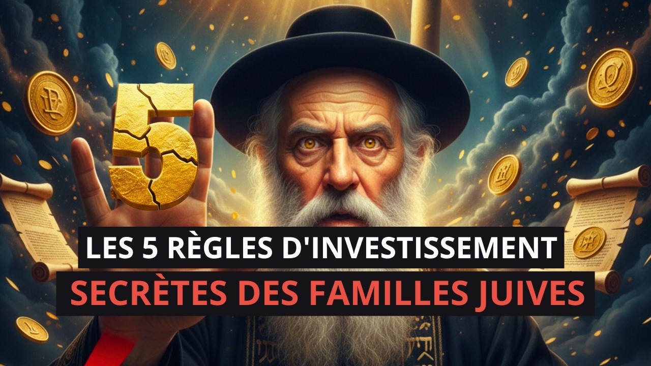 Les 5 RÈGLES D'INVESTISSEMENT SECRÈTES des FAMILLES JUIVES transmises depuis des MILLÉNAIRES !