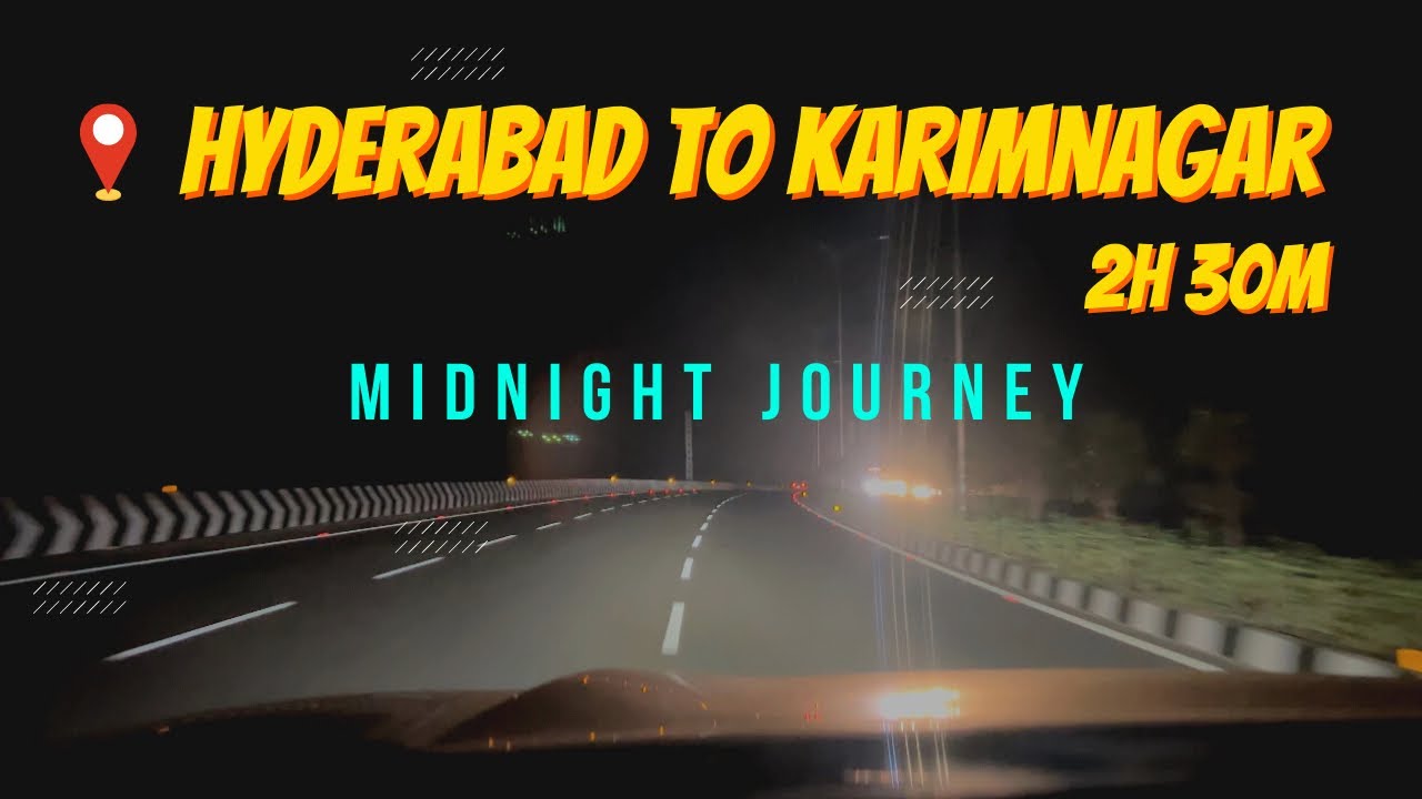 Hyderabad to Karimnagar Car Vlog | Shashi & Sons #hyderabadtokarimnagar #bycar