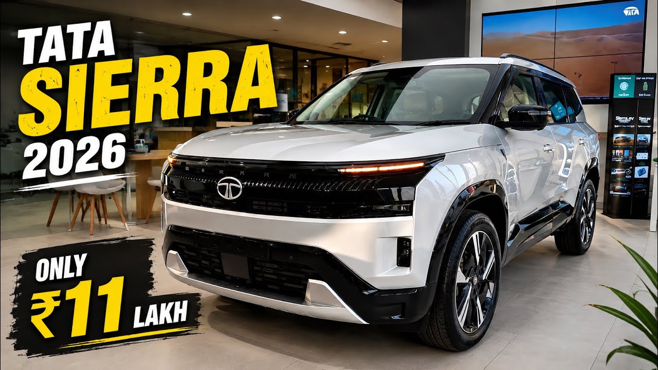 New Tata Sierra Accomplished Plus Diesel✅ Price Mileage Features Review✔️Tata Sierra Base Model
