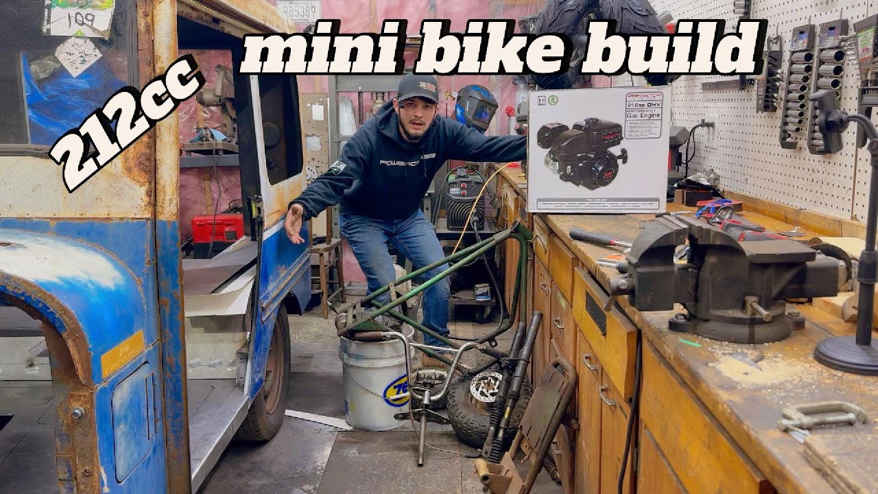 Predator 212 mini bike build