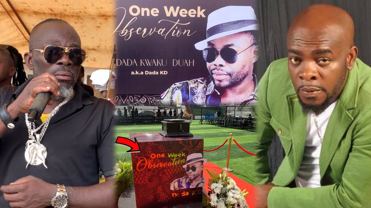 SAD💔as Nana Tabri mourns Dada KD and Kofi B while Performing at Manso #nanatabriliveband 