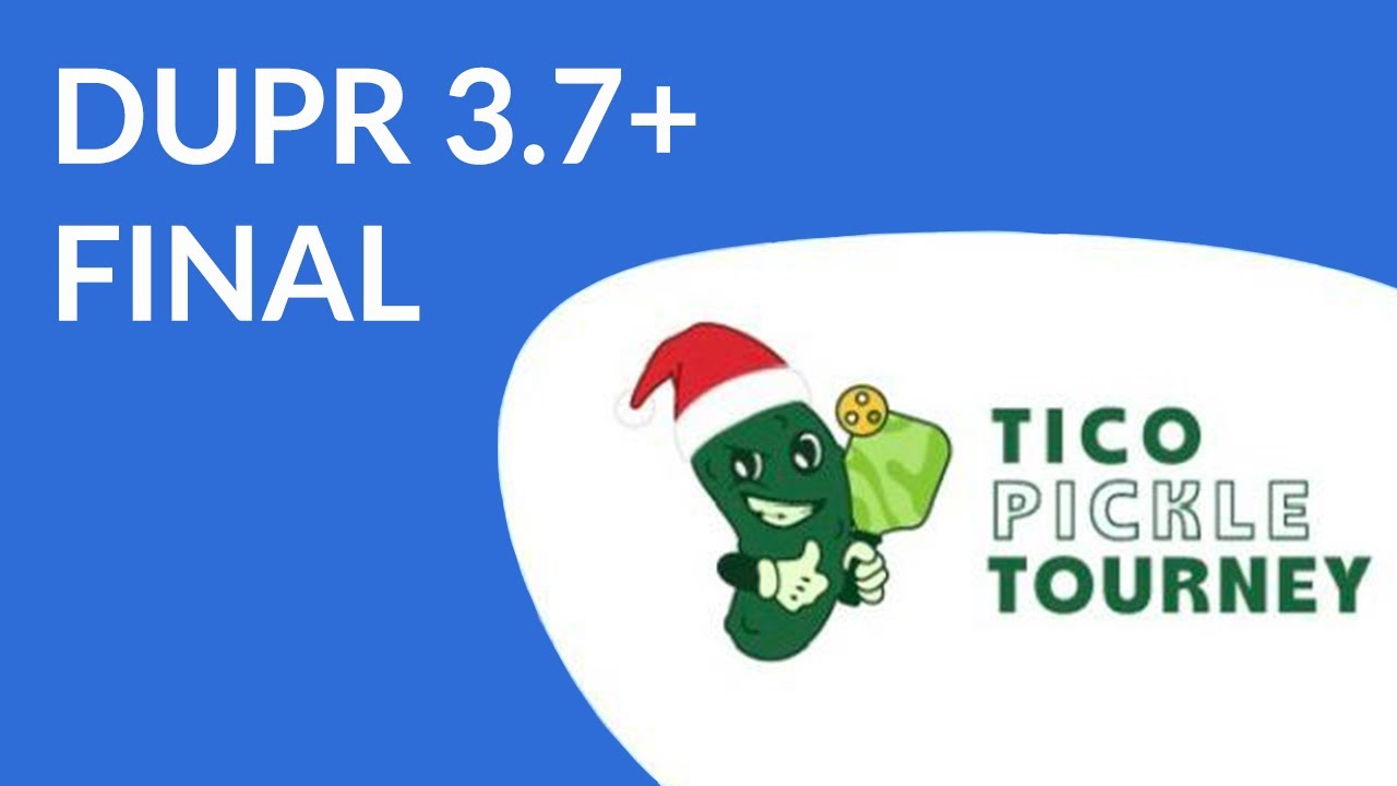 Final DUPR 3.7+ - Copa Navideña Heredia