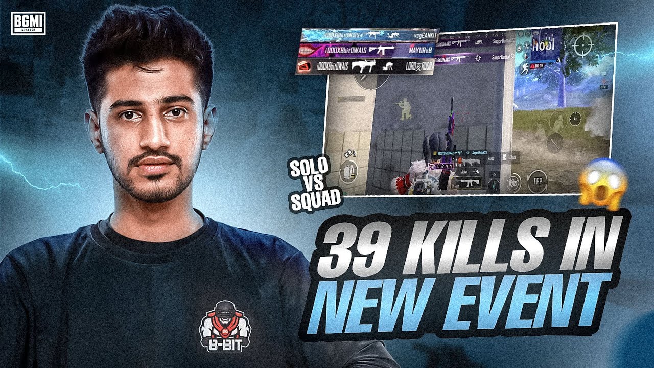 39 Kills😱 World Record in New Event Mode | Solo vs Squad | Octo Owais is Back