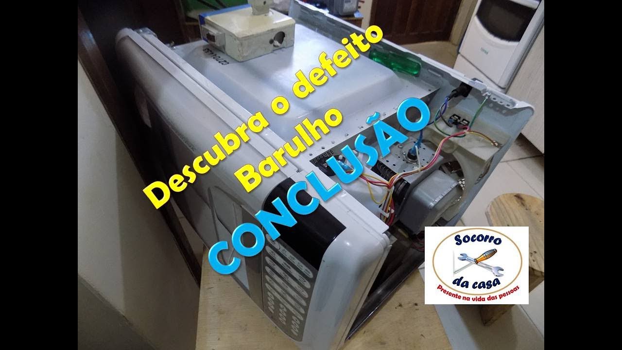 Descubra o defeito CONCLUSÃO micro-ondas Electrolux MEF41 barulho conclusão