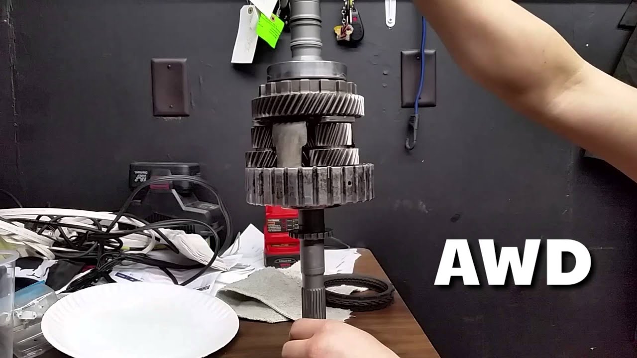 Subaru VTD center differential action