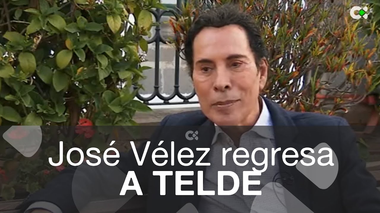 José Vélez actuará este sábado en su ciudad natal, en Telde