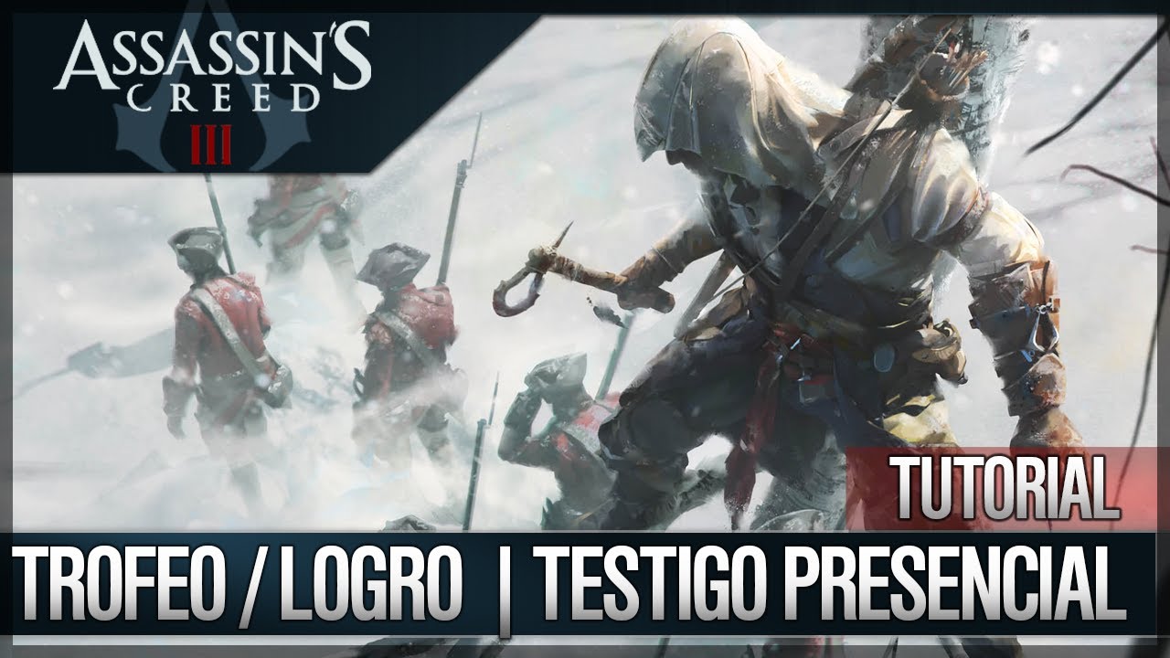 Assassin's Creed 3 - Walkthrough Guía Español - Trofeo / Logro - Testigo presencial