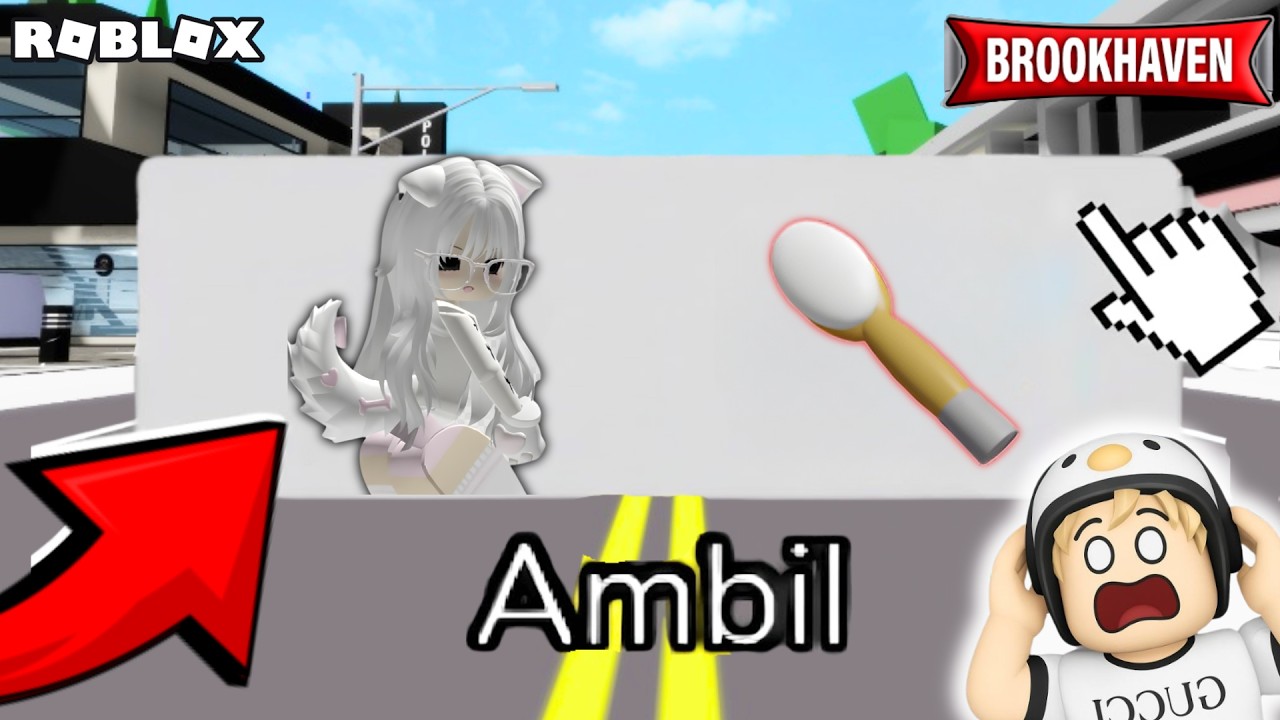 ✨AKU NYAMAR JADI SISIR SUS DI KAMAR RAHASIA BROOKHAVEN 😱 #roblox