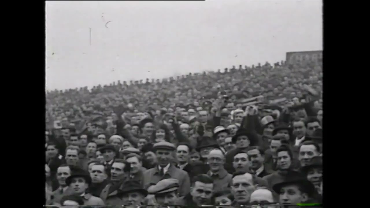 1947/48 Charlton Athletic v Newcastle  FAC  (Movietone News)