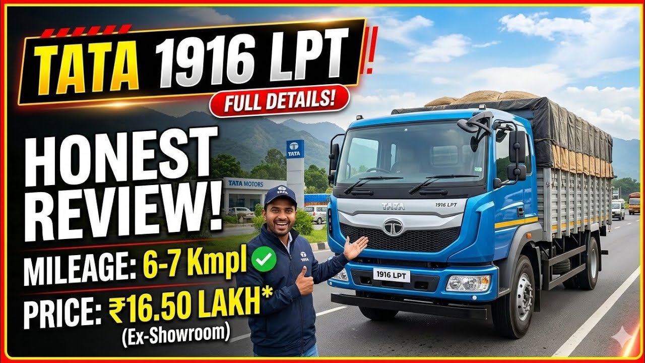 Tata 1916 LPT 2026 Model: The Most Earning Truck? 🚛 | Full Detail Review