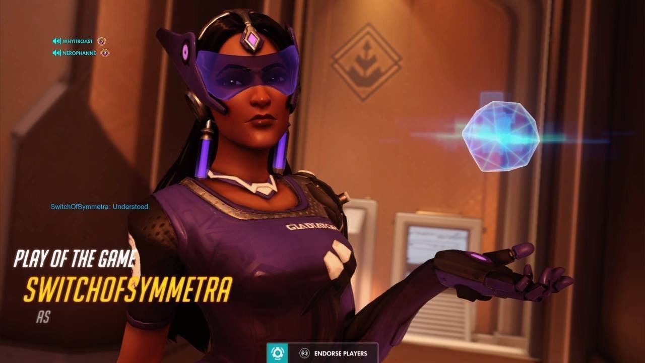 Showing What The #1 Symmetra on Console Looks Like, Getting Ult Every Team Fight | Overwatch
