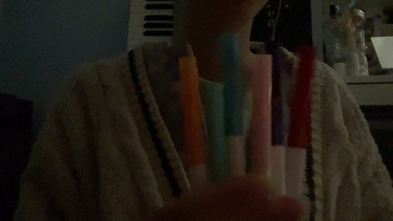 asmr follow my instructions (finger tapping, blinking, dull or sharp, drawing)