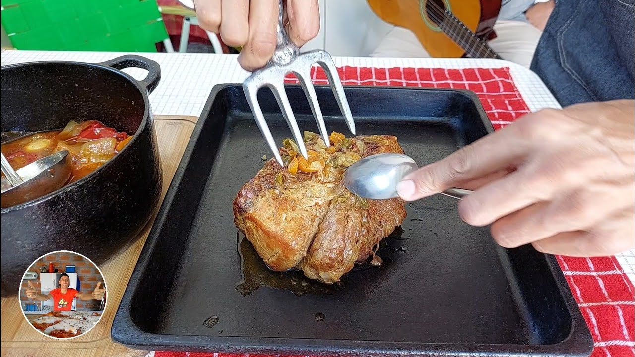 Bondiola desmenuzada a la cerveza