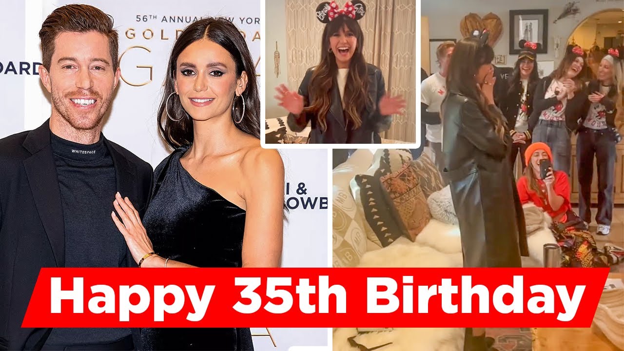 Nina Dobrev's Boyfriend Shaun White Surprises Her With 35th Birthday Trip To Disneyland