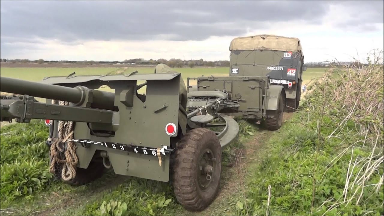MORRIS QUAD, GUN AND LIMBER GO OFF ROAD APRIL 2015