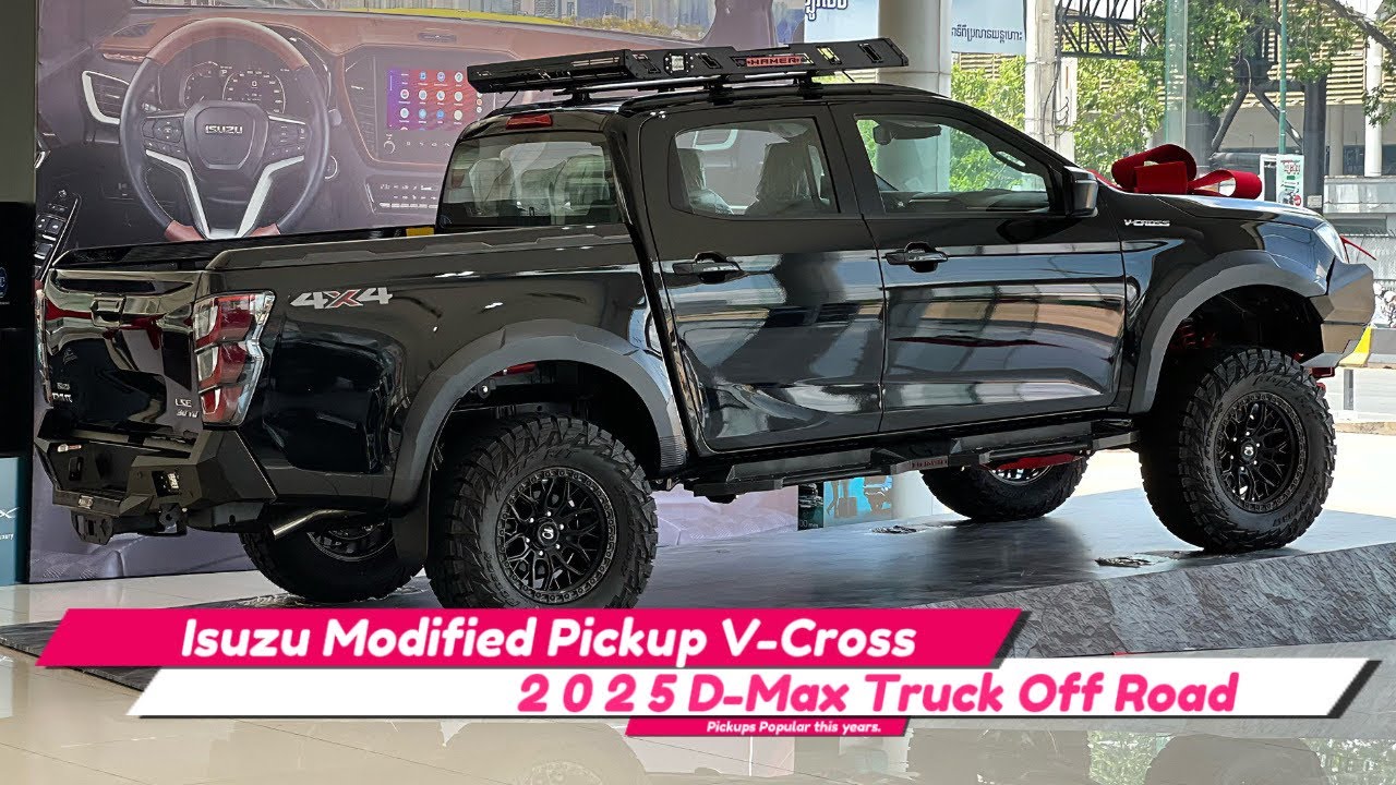The Modified Isuzu D-Max V-Cross | Pickup Truck