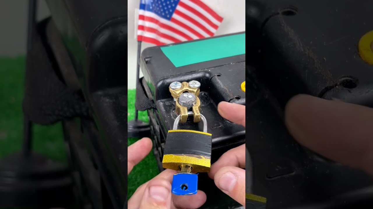 Genius Mechanic Trick: No More Loose Battery Connect#CarHack #MechanicTips#BatteryFix #SmartSolution