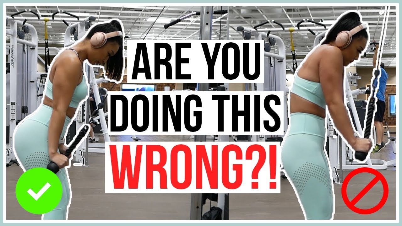 HOW TO DO A TRICEP PUSHDOWN | Beginner's Guide