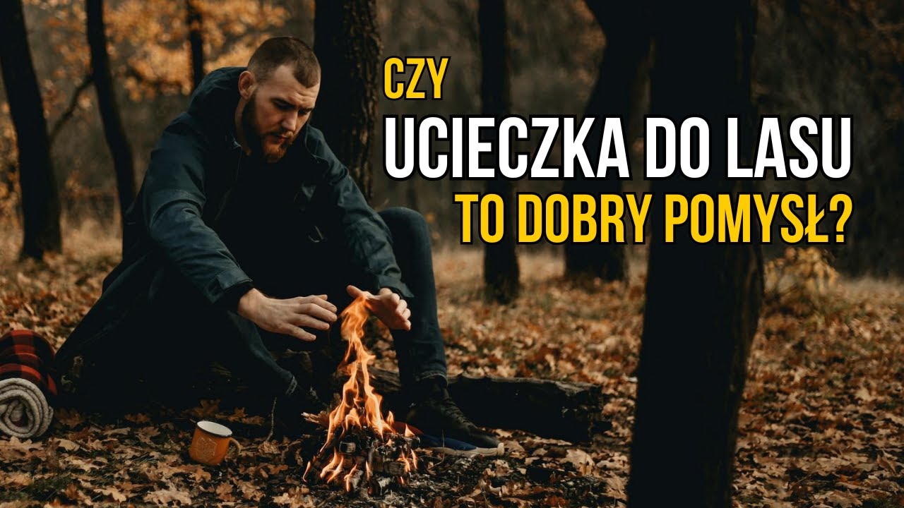 Ucieczka do lasu w czasie wojny