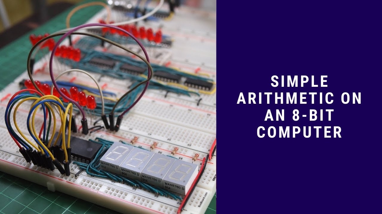 Solving Simple Arithmetic on an 8-bit Simple as Possible (SAP) Computer