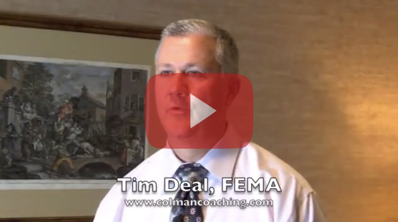 Tim Deal, FEMA: Deliver Good Messages about your Topic