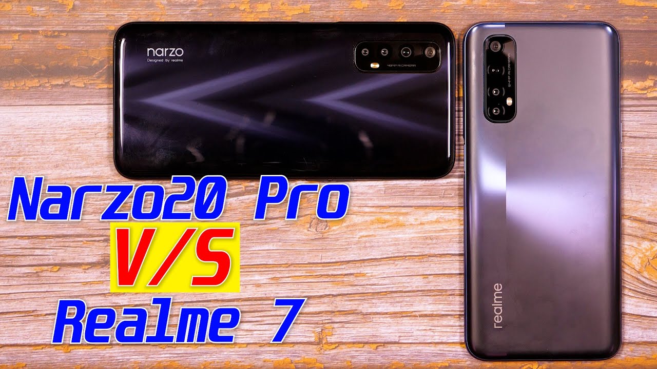 Narzo 20 Pro vs Realme 7 FULL Comparison | Camera Test | Pros & Cons | Realme vs Narzo Explained