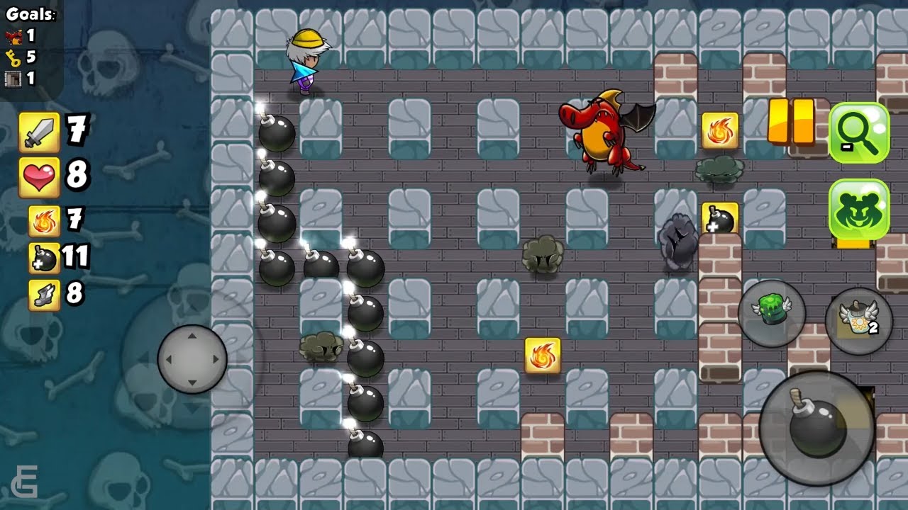Bomber Friends #41  level 109 Walkthrough | Android Gameplay | FrictionGames