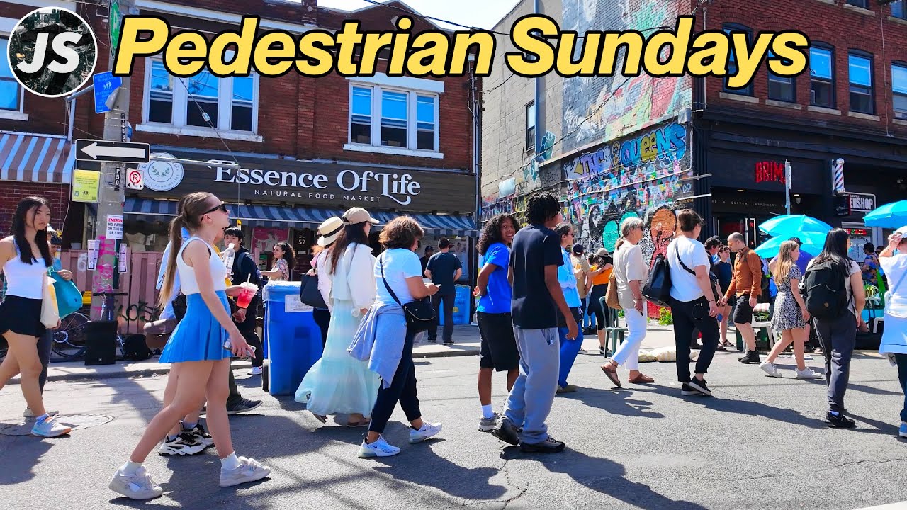 Kensington Market Pedestrian Sundays Return! | Toronto Walk (May 2024)
