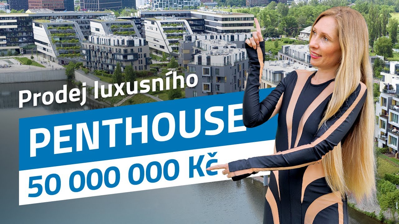 Prodej luxusního PENTHOUSE za 50 000 000 Kč