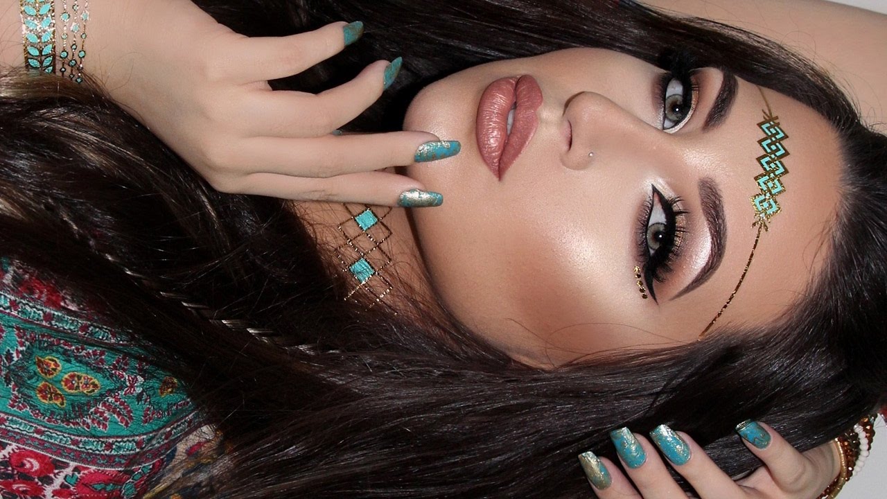 ♡ Music Festival Inspired Makeup Tutorial | Melissa Samways ♡