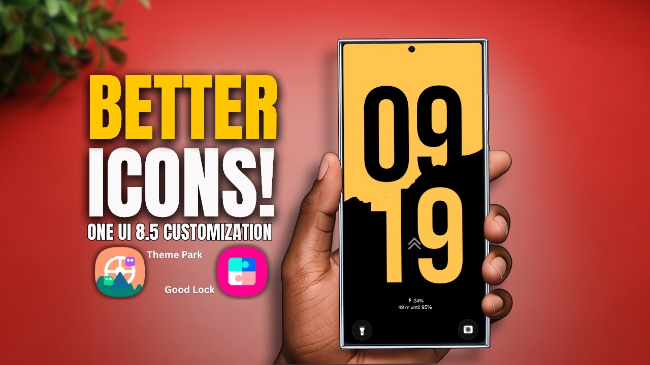 The Best Icon Packs for Samsung One UI 8.5 (Good Lock Theme Park Guide)| Doitright_tech