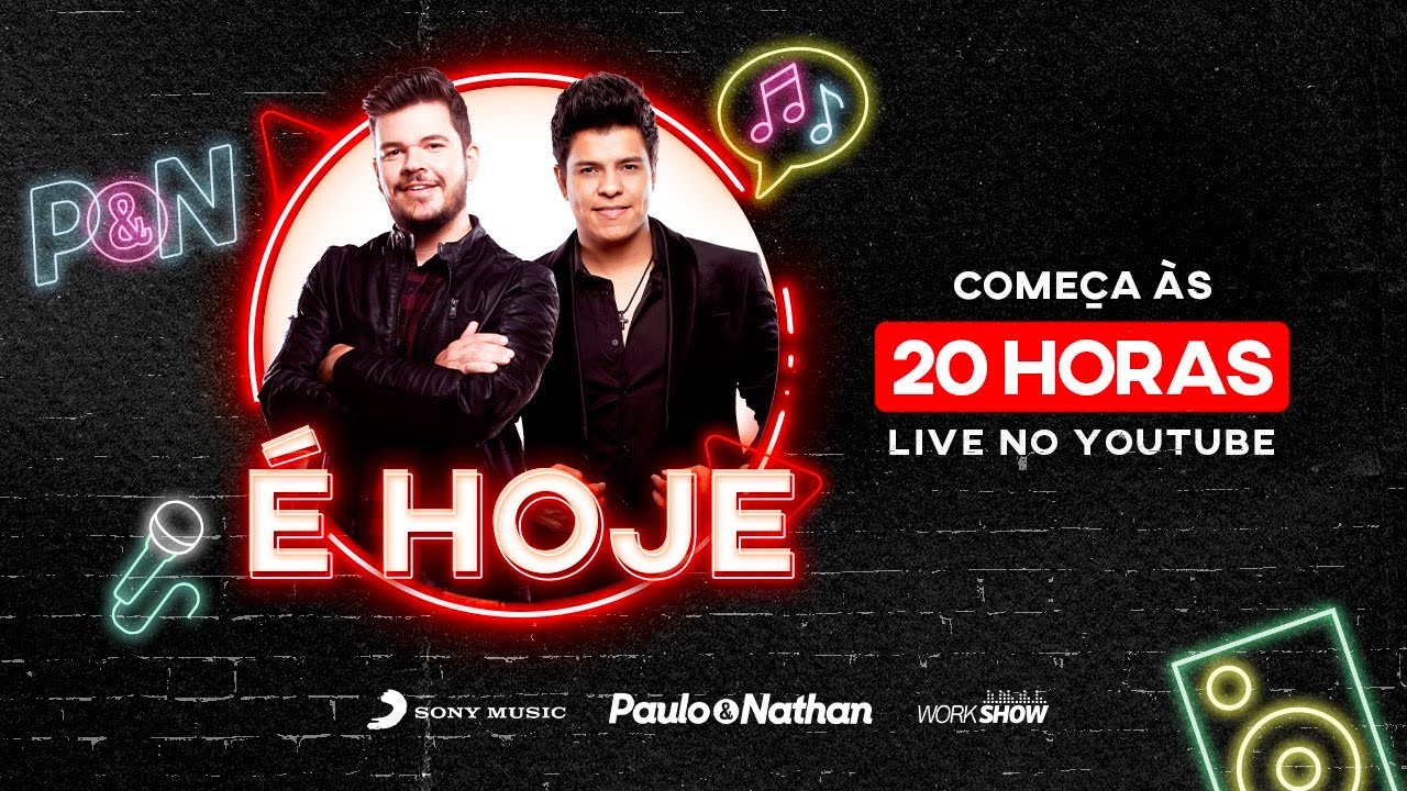 Live Paulo e Nathan no Flat esquenta B&M