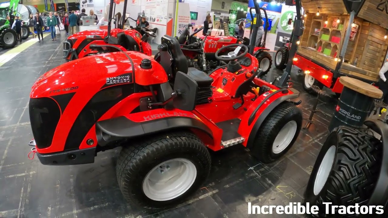 LAMMA Show 2023 feature Antonio Carraro Compact Tractors with Kirkand the UK`s Importer/Distributor
