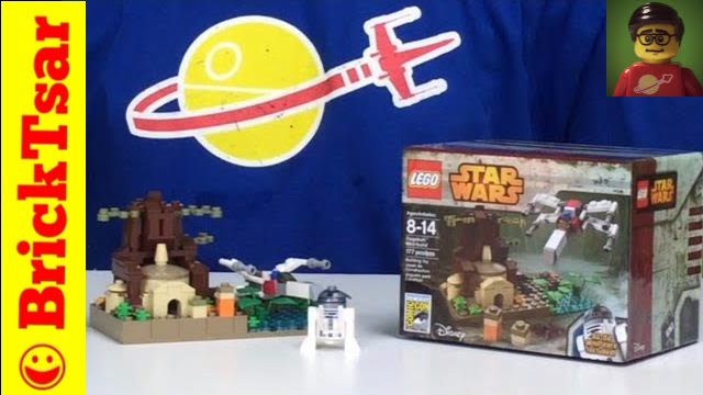 LEGO Star Wars Dagobah X-Wing Mini Build SDCC 2015 Exclusive Set Review