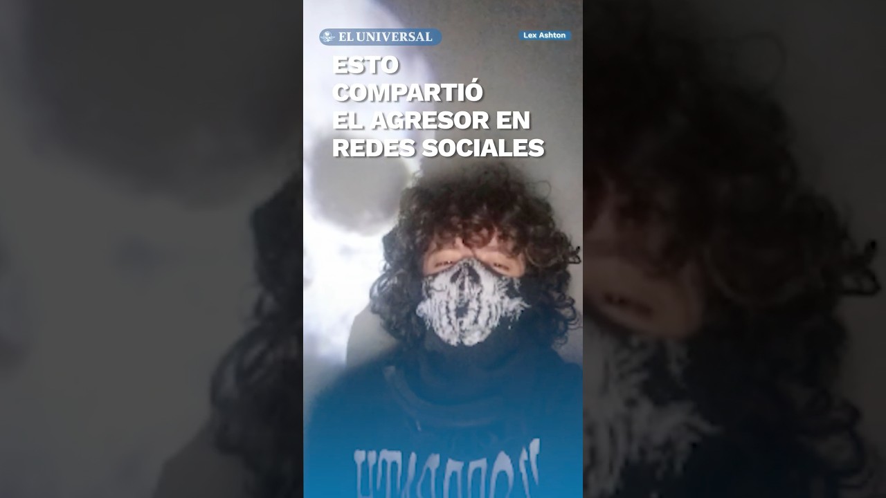Estas fueron las &uacute;ltimas publicaciones del agresor del CCH antes del ataque #shorts