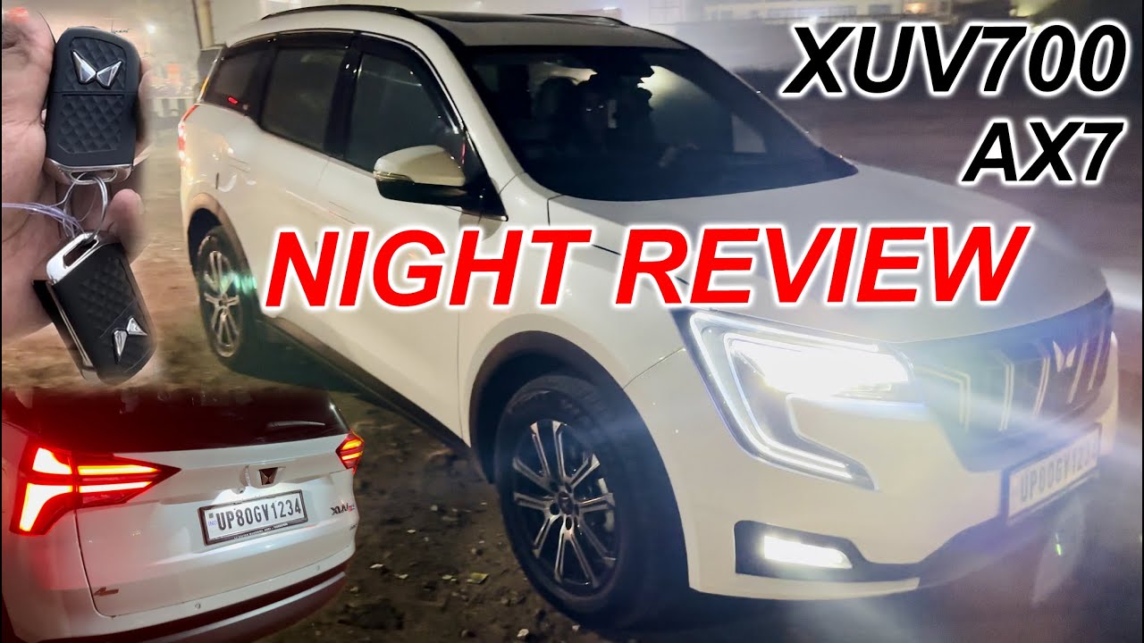 MAHINDRA XUV700 KA NIGHT REVIEW | MAZA AA GAYA XUV700 | 25 LAKH ME FULL LUXURY KA FEEL | 2023 XUV700